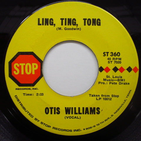 OTIS WILLIAMS - Ling, Ting, Tong