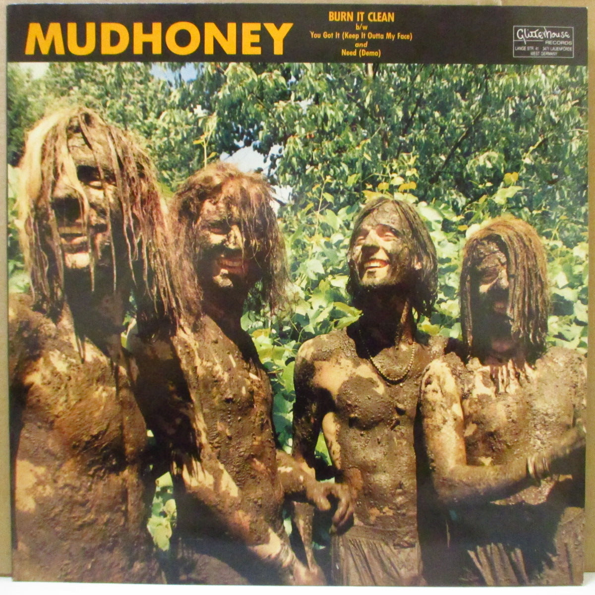 MUDHONEY (マッドハニー)  - Burn It Clean +2 (German Orig.12")