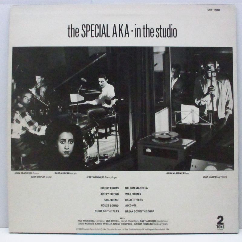 SPECIAL AKA, THE (SPECIALS, THE) (ザ ・スペシャル AKA)  - In The Studio (UK オリジナル LP+インナー/ステッカー付ジャケ)