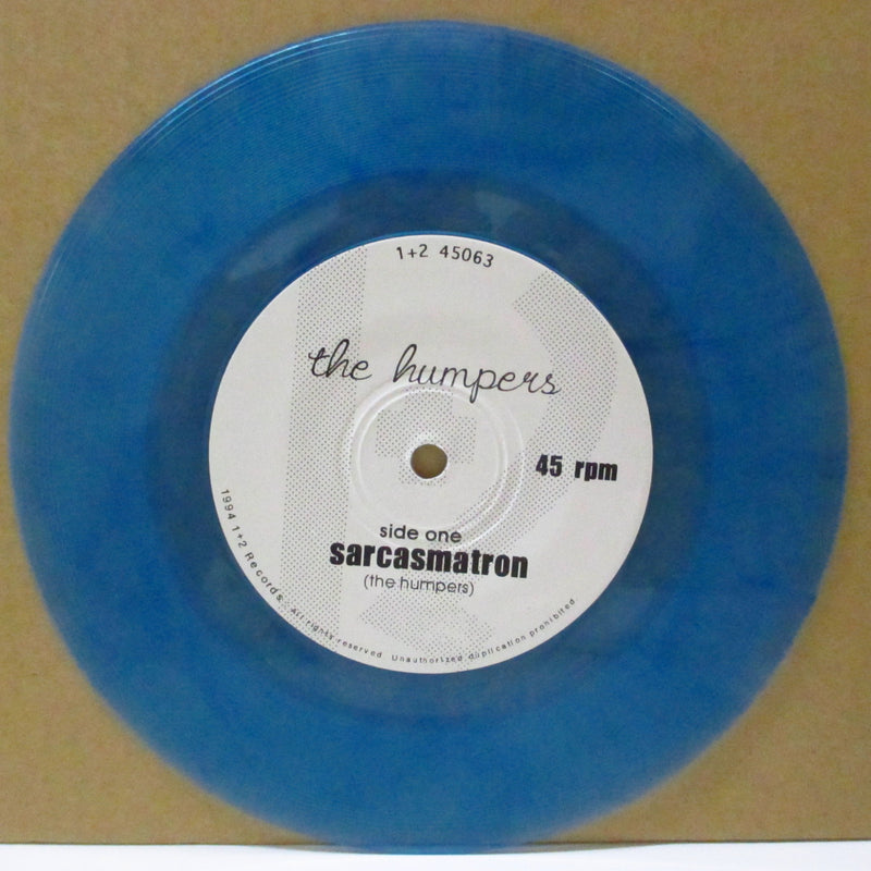 HUMPERS, THE (ザ・ハンパーズ)  - Sarcasmatron (Japan Orig.Clear Blue Vinyl 7")
