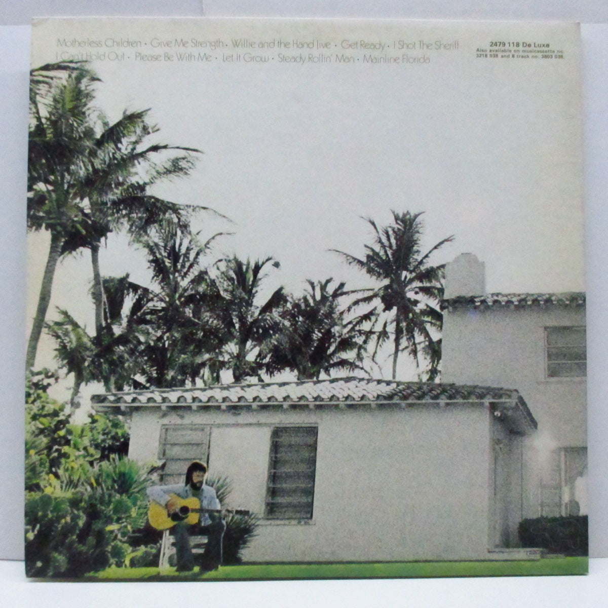 ERIC CLAPTON (エリック・クラプトン) - 461 Ocean Boulevard (UK オリジナル  LP/「背ジャケに写真印刷有」見開ジャケ)