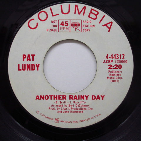 PAT LUNDY (パット・ランディ)  - Soul Ain’t Nothin’ But The Blues (Promo)