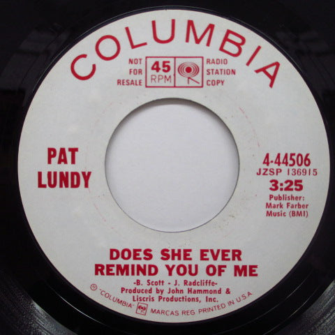 PAT LUNDY-What Now My Love (Promo)