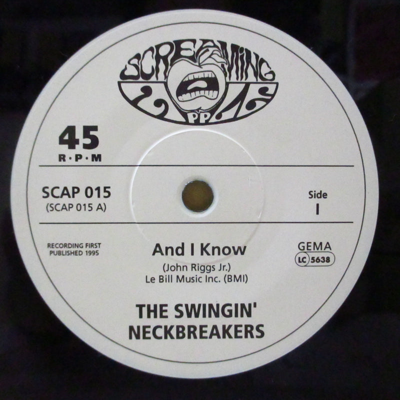 SWINGIN' NECKBREAKERS, THE AND THE M-80'S (スウィンギン・ネックブレイカーズ)  - And I Know (German Orig.7")