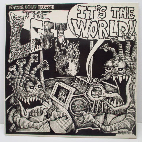 LEFT, THE - It's The World! (Aliens CVR)