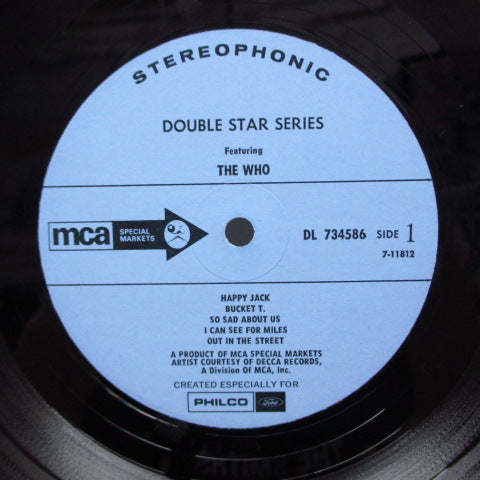 WHO / STRAWBERRY ALARM CLOCK  (フー / ストロベリー・アラーム・クロック） - Double Star Series (US Orig.Stereo LP)