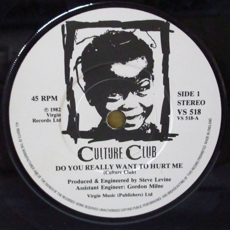 CULTURE CLUB (カルチャー・クラブ)  - Do You Really Want To Hurt Me (UK オリジナル 7"+PS)