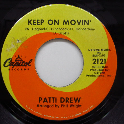 PATTI DREW - There'll Never Be Another (Orig)