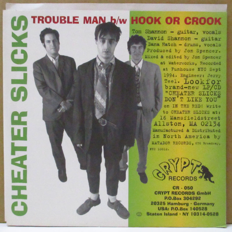CHEATER SLICKS (チーター・スリックス)  - Trouble Man (US-German Orig.7")