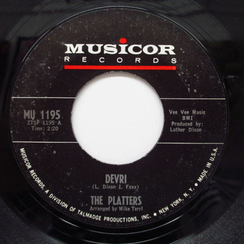 PLATTERS - Devri / Alone In The Night (Without You)