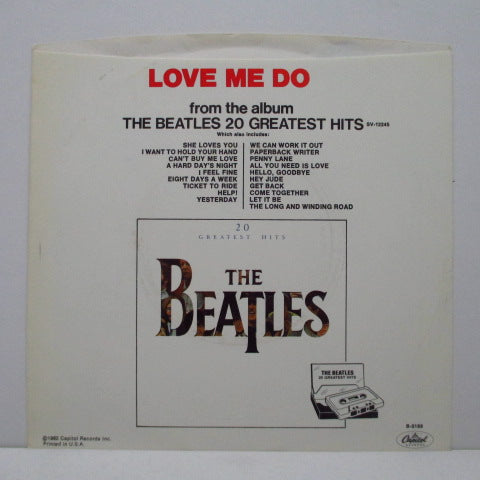 BEATLES - Love Me Do (US '82 Reissue 7"+PS)