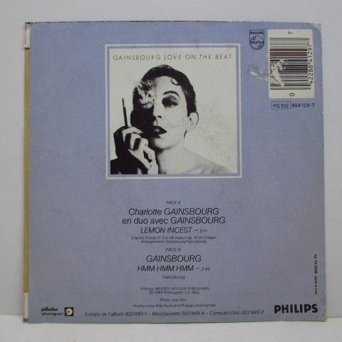 CHARLOTTE & GAINSBOURG - Lemon Incest (France Orig.7"+PS)