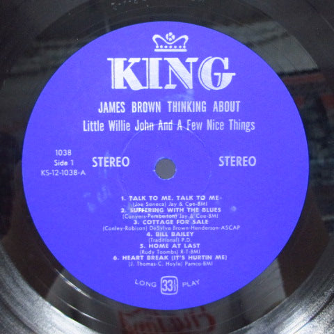 JAMES BROWN (ジェームス・ブラウン) - Thinking About Little Willie John A Few Nice Things (US オリジナル・ステレオ LP)