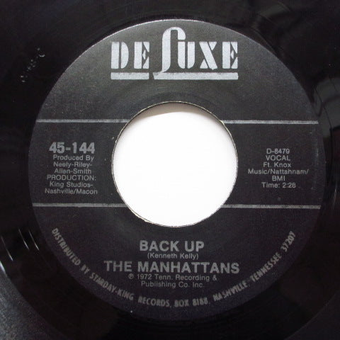MANHATTANS - Back Up / Fever