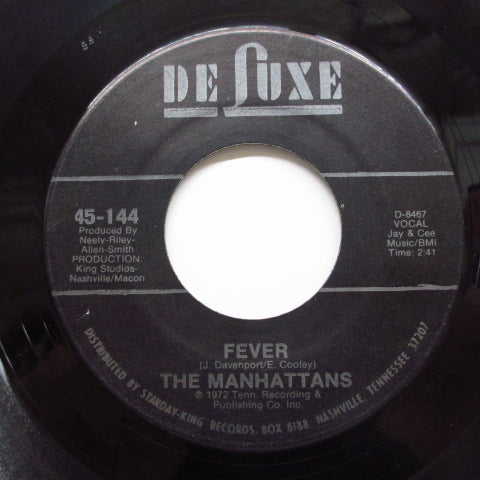 MANHATTANS (マンハッタンズ)  - Back Up / Fever