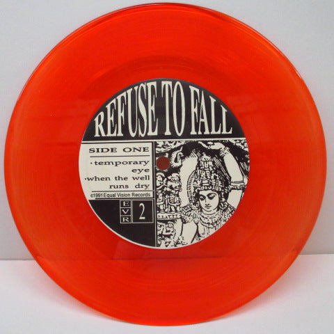 REFUSE TO FALL - Soulfire (US Ltd.Orange Vinyl 7")