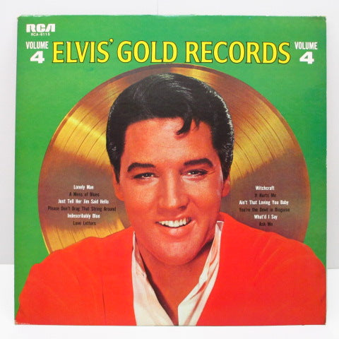 ELVIS PRESLEY - Elvis' Gold Records Vol.4 (日本'73年Re)