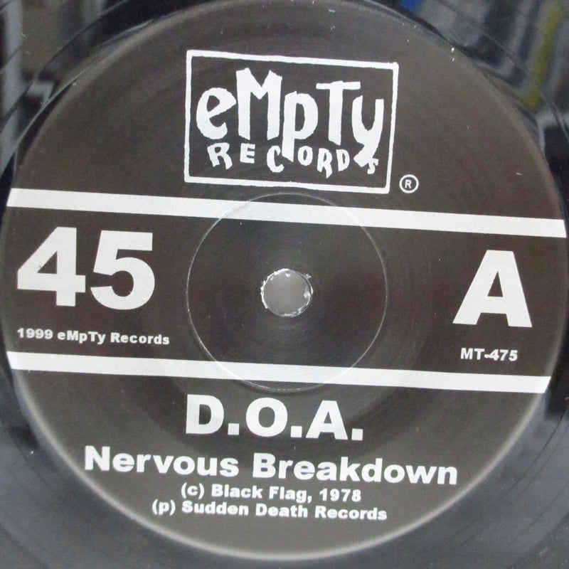 D.O.A. / DOG EAT DOGMA (D.O.A. / ドッグ・イート・ドグマ)  - Nervous Breakdown (German Orig.7")
