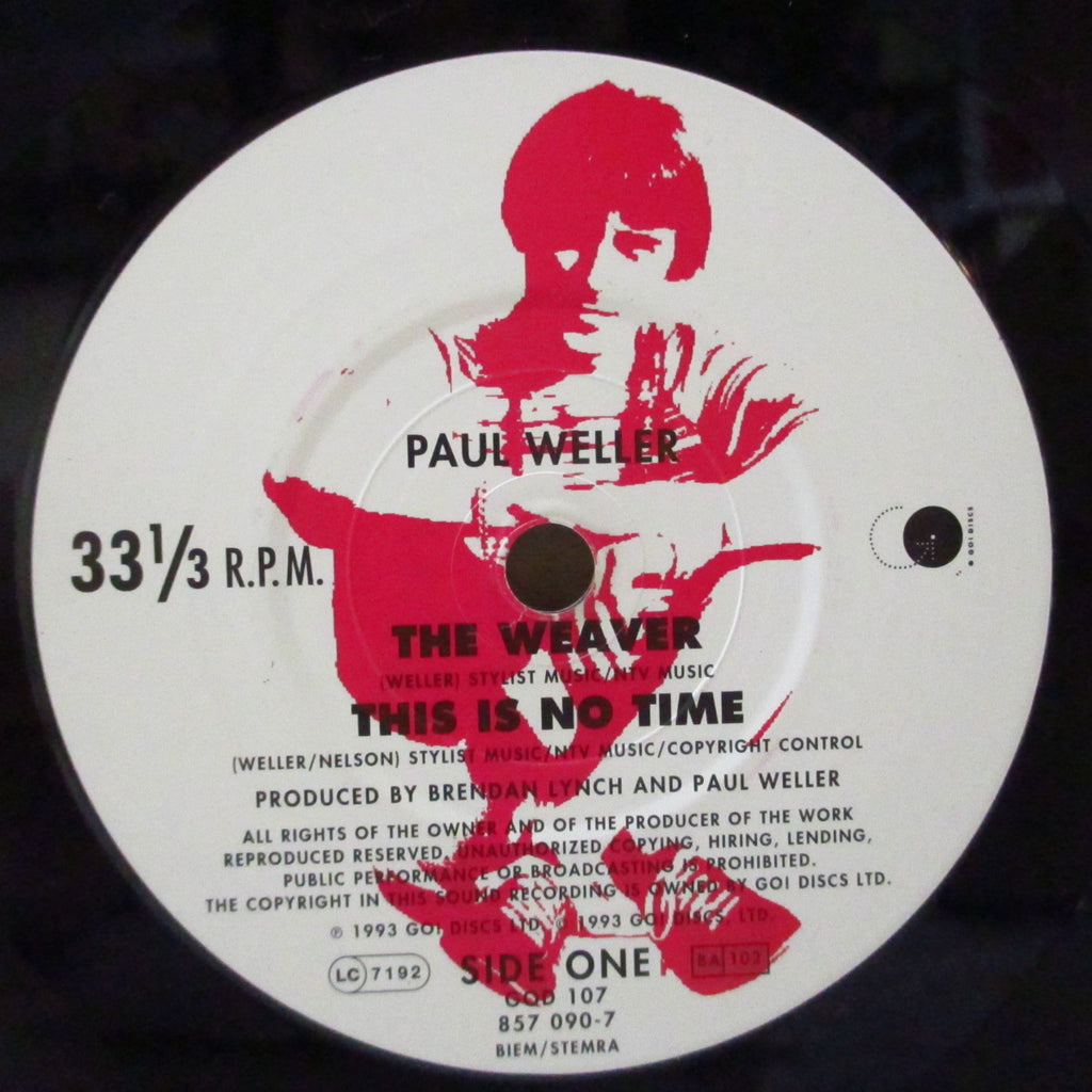 PAUL WELLER (ポール・ウェラー) - The Weaver EP (UK オリジナル 7