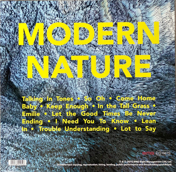 CHARLATANS, THE (ザ・シャーラタンズ)  - Modern Nature (EU 限定復刻再発クリアイエローヴァイナル LP/NEW)