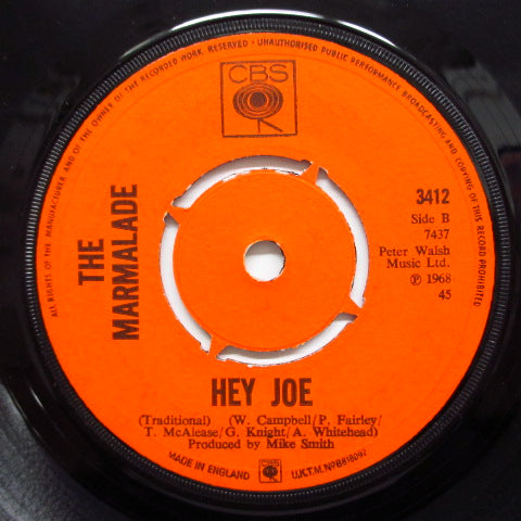 MARMALADE - Lovin' Things / Hey Joe (UK:Orig.)