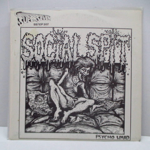 SOCIAL SPIT - Psycho Ward (US Orig.7")