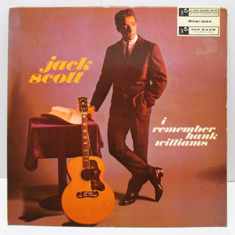JACK SCOTT - I Remember Hank Williams (UK Orig.Mono LP/CFS)