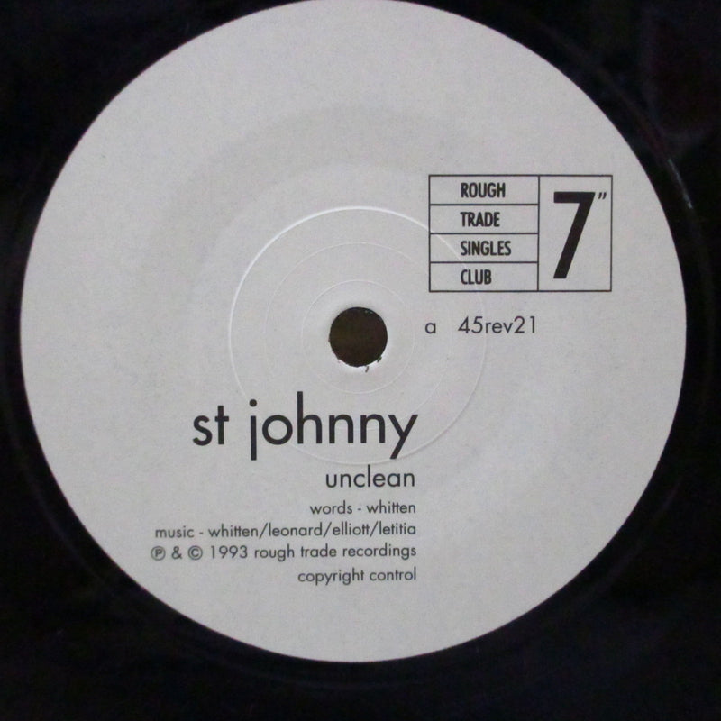 ST. JOHNNY (セイント・ジョニー)  - Unclean (UK Orig.7")