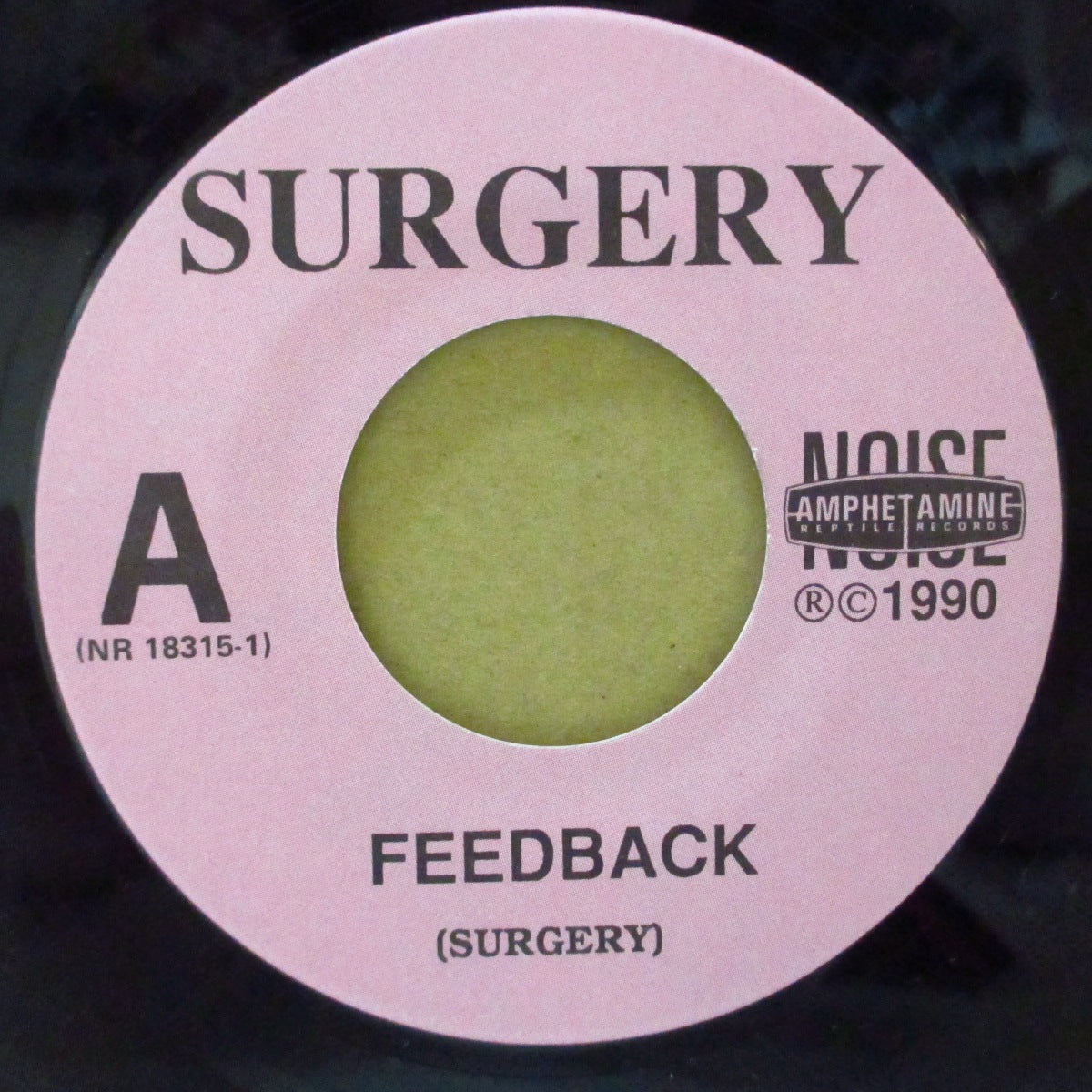 SURGERY (サージェリー)  - Feedback (US オリジナル 7")