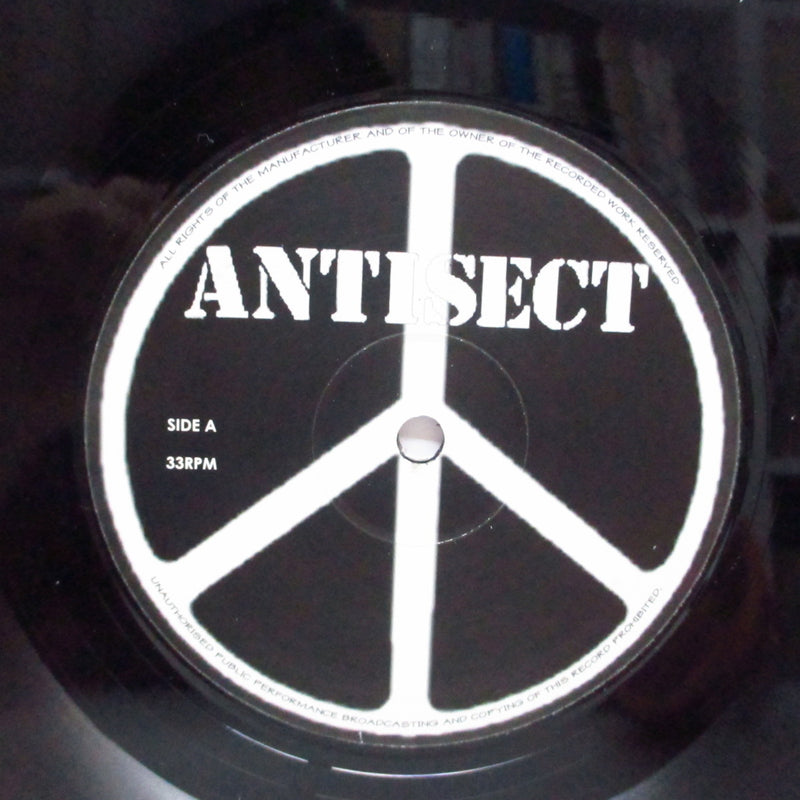 ANTISECT (アンチセクト)  - Demos / Live - 1982 (UK 00's 再発 LP+ポスター)