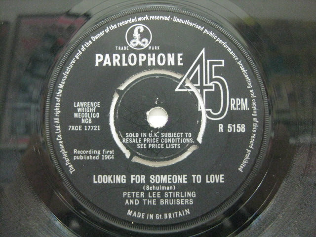 PETER LEE STIRLING AND THE BRUISERS - Looking For Someone To Love