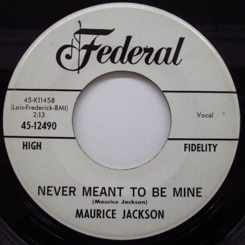 MAURICE Jackson - Why Did She Leave Me (Promo)