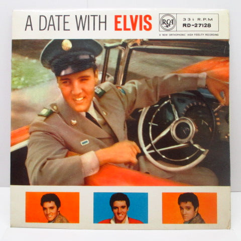 ELVIS PRESLEY - A Date With Elvis (UK'64年Re/Silver Spot Logo)