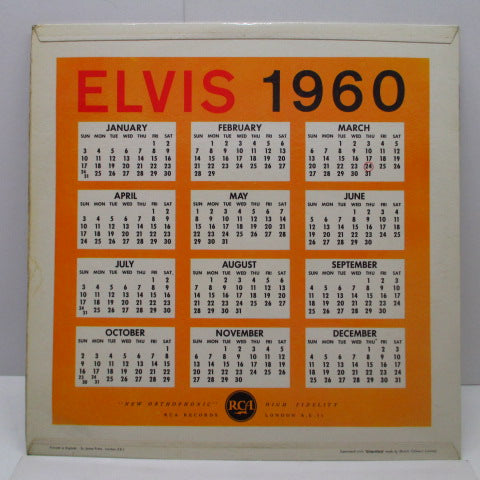 ELVIS PRESLEY (エルヴィス・プレスリー) - A Date With Elvis (UK'64年Re/Silver Spot Logo)
