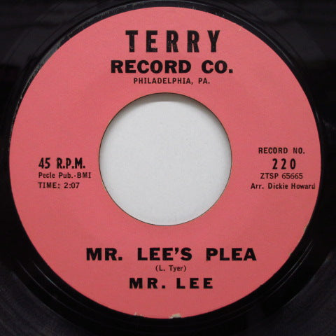 MR.LEE - Mr.Lee's Plea / Dear One