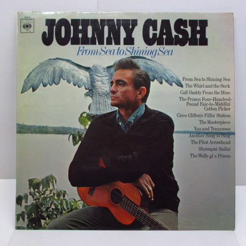 JOHNNY CASH - From Sea To Shinning Sea (UK Orig.Mono LP/CS)
