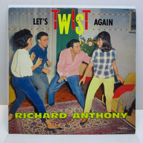 RICHARD ANTHONY - Let' Twist Again (FRANCE Orig.Mono LP/CFS)