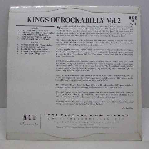 V.A. - Kings Of Rockabilly Vol.2 (UK Orig.10" LP/CFS)