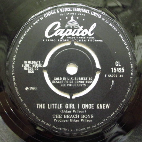 BEACH BOYS (ビーチ・ボーイズ ) - The Little Girl I Once Knew (UK)