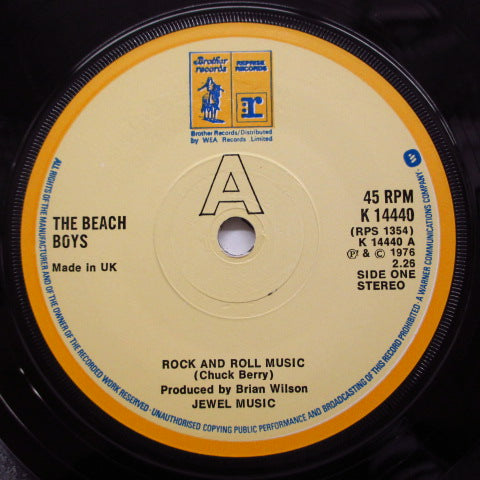 BEACH BOYS (ビーチ・ボーイズ ) - Rock And Roll Music (UK＋PS!)