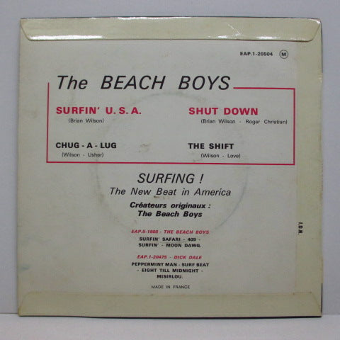 BEACH BOYS (ビーチ・ボーイズ ) - Surfin' U.S.A. (FRANCE:Orig.EP!)