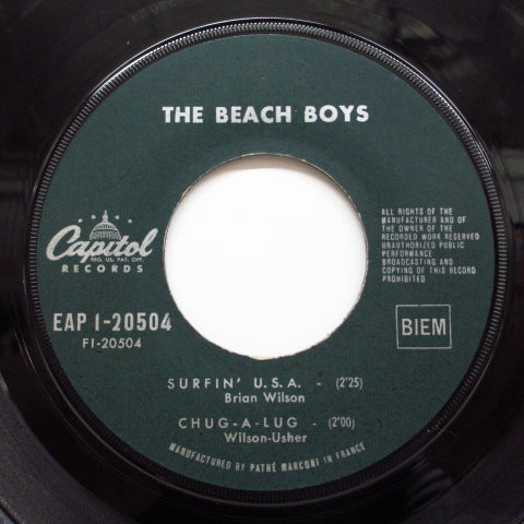 BEACH BOYS - Surfin' U.S.A. (FRANCE:Orig.EP!)