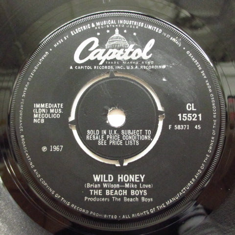 BEACH BOYS - Wild Honey (UK:Orig.Round LBL)
