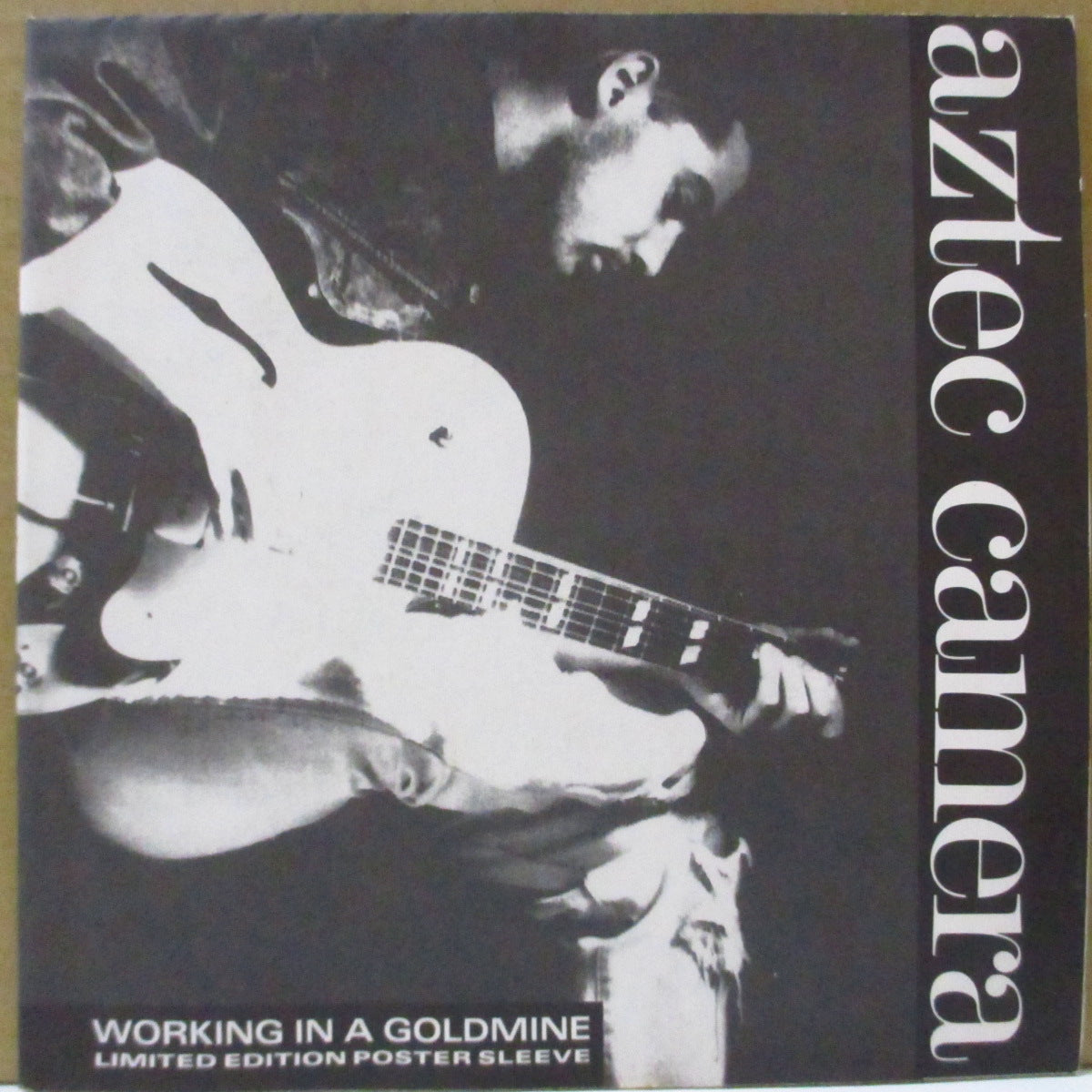 AZTEC CAMERA (アズテック・カメラ)  - Working In A Goldmine (UK Limited 7"/Poster PS)