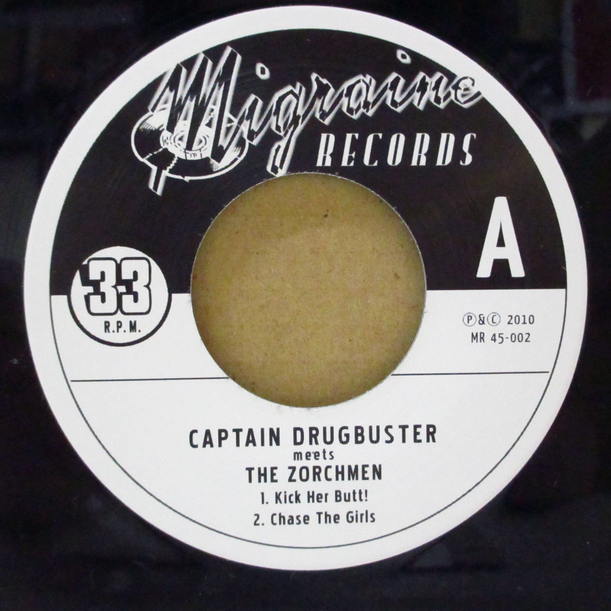 CAPTAIN DRUGBUSTER Meets THE ZORCHMEN (キャプテン・ドラッグバスター・ミーツ・ザ・ゾーチメン)  - S.T. (German 500枚限定 7"/ナンバリング入りジャケ)