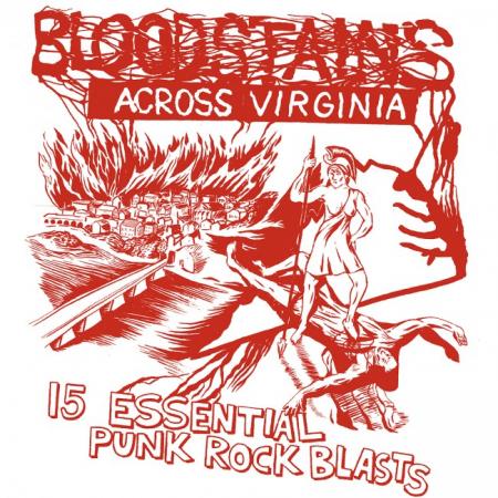 V.A. (クラシック・ヴァージニア・パンク・コンピ) - Bloodstains Across Virginia (US 限定プレス再発 LP/ New)