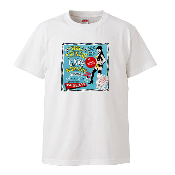 5.6.7.8’S - T-shirt  I Was A Teenage Cave Woman! T-SHIRT [Sのみ] (New)