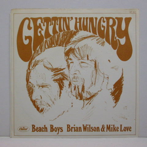 BRIAN WILSON & MIKE LOVE (ブライアン・ウィルソン&マイク・ラヴ) - Gettin' Hungry / Devoted To You (DUTCH Orig.7"+PS)
