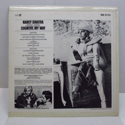 NANCY SINATRA - Country, My Way (UK Orig.Mono LP/CFS)