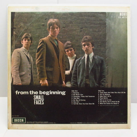 SMALL FACES (スモール・フェイセス)  - From The Beginning (UK:Orig.MONO)